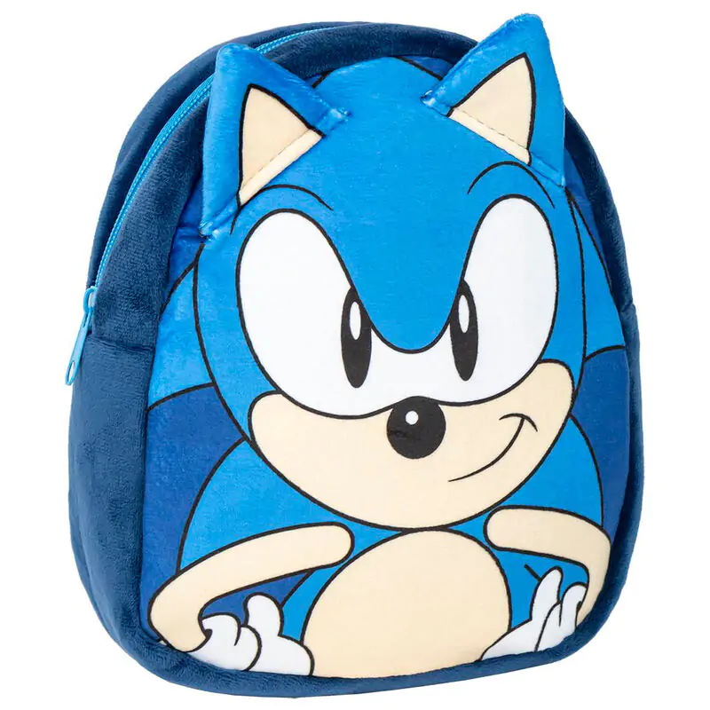 Sonic the Hedgehog plush toy backpack 22cm product photo
