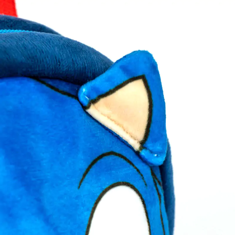 Sonic the Hedgehog plush toy backpack 22cm product photo