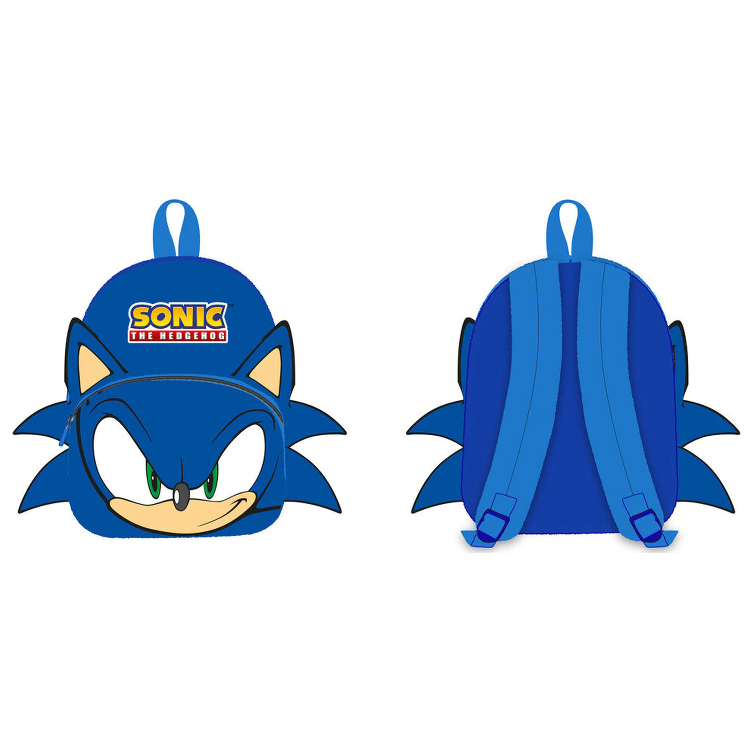 Sonic the Hedgehog plush backpack 30cm product photo