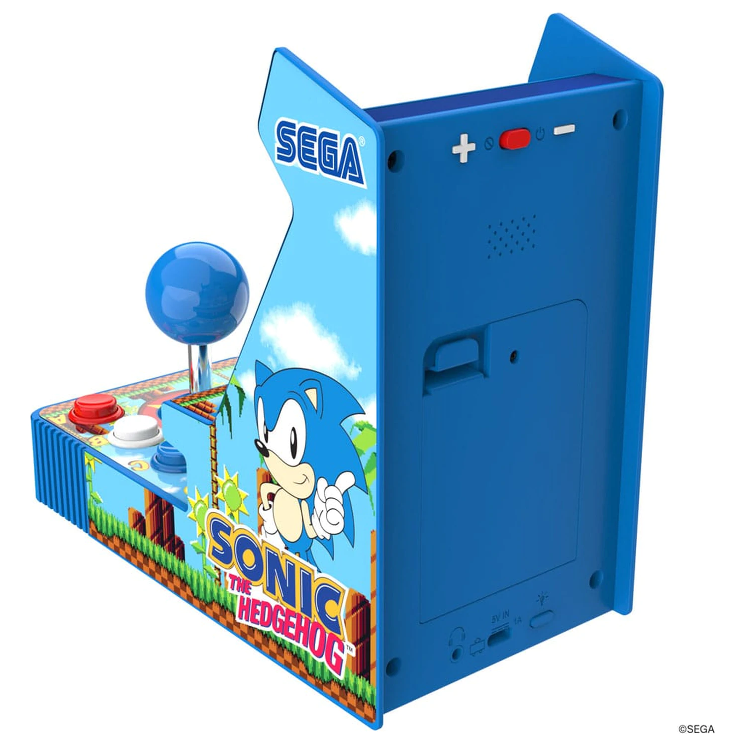 Sonic The Hedgehog Portable Retro Arcade Joystick Player  product photo