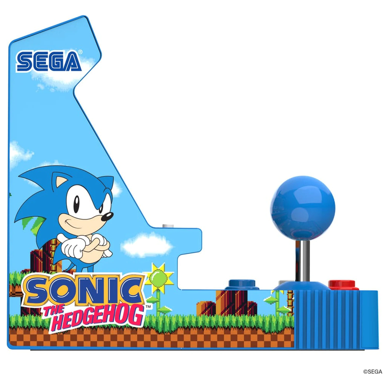 Sonic The Hedgehog Portable Retro Arcade Joystick Player  product photo