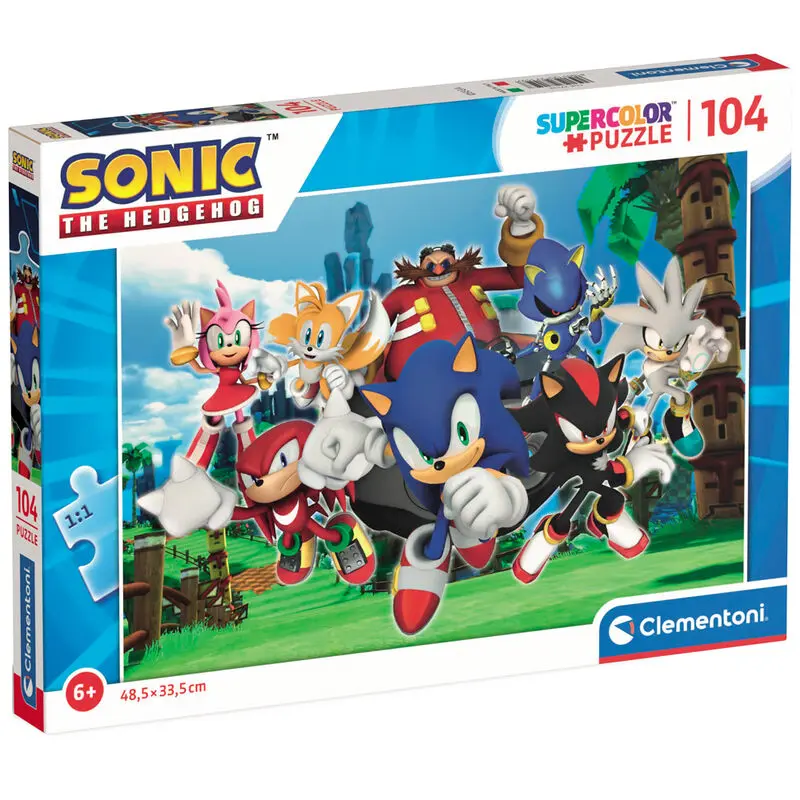 Sonic The Hedgehog puzzle 104pcs termékfotó