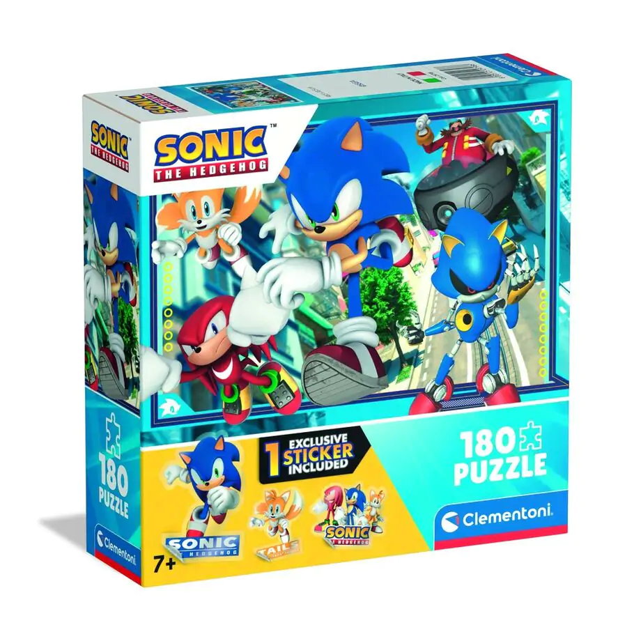 Sonic the Hedgehog puzzle 180pcs product photo