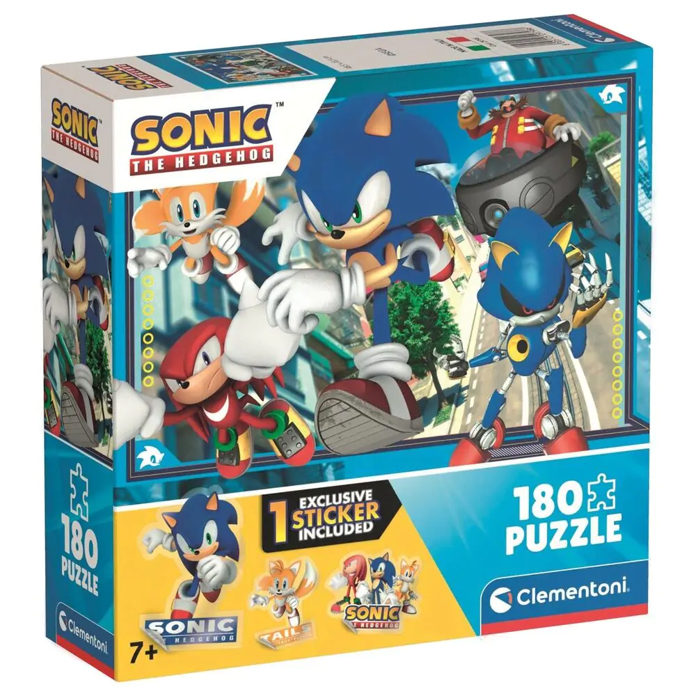 Sonic the Hedgehog puzzle 180pcs product photo