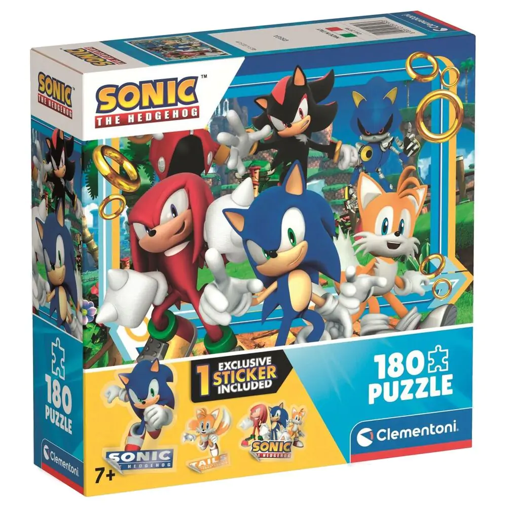 Sonic the Hedgehog puzzle 180pcs product photo