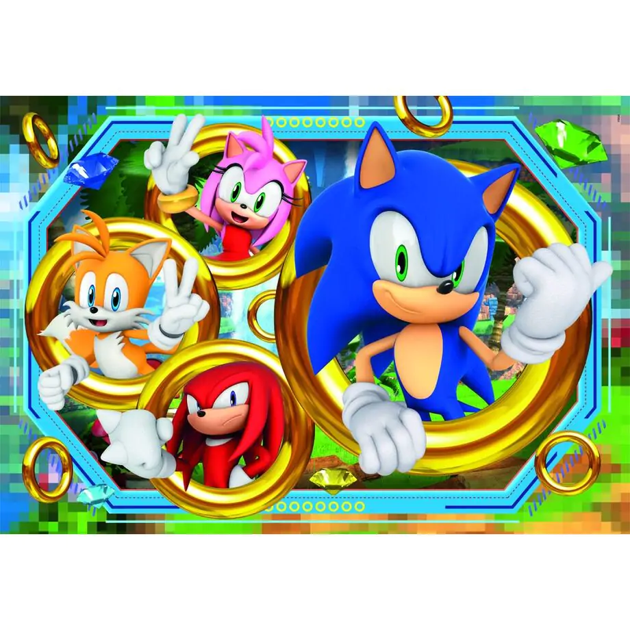 Sonic the Hedgehog puzzle 180pcs product photo