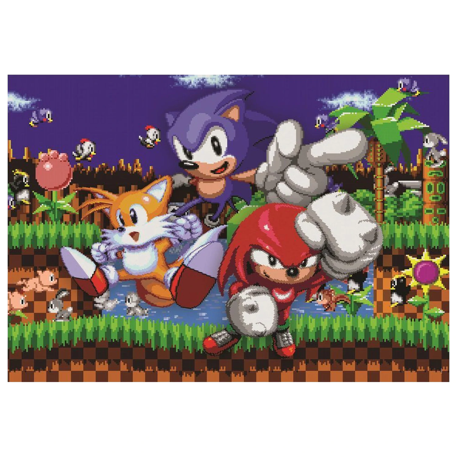 Sonic The Hedgehog puzzle 500pcs product photo