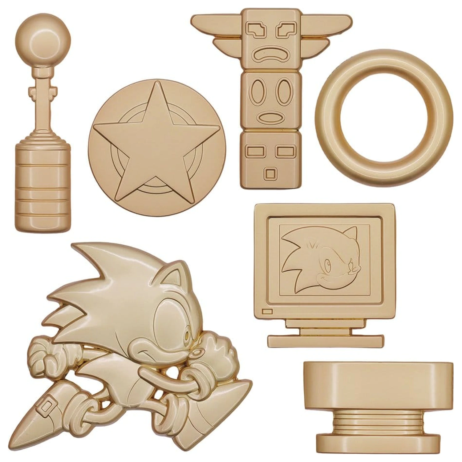 Sonic the Hedgehog Replica Commemorative Icons Set Limited Edition product photo