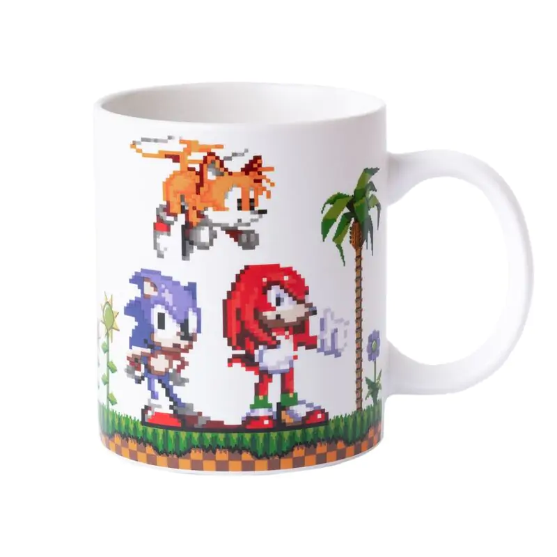 Sonic The Hedgehog Retro Pixel mug 350ml product photo