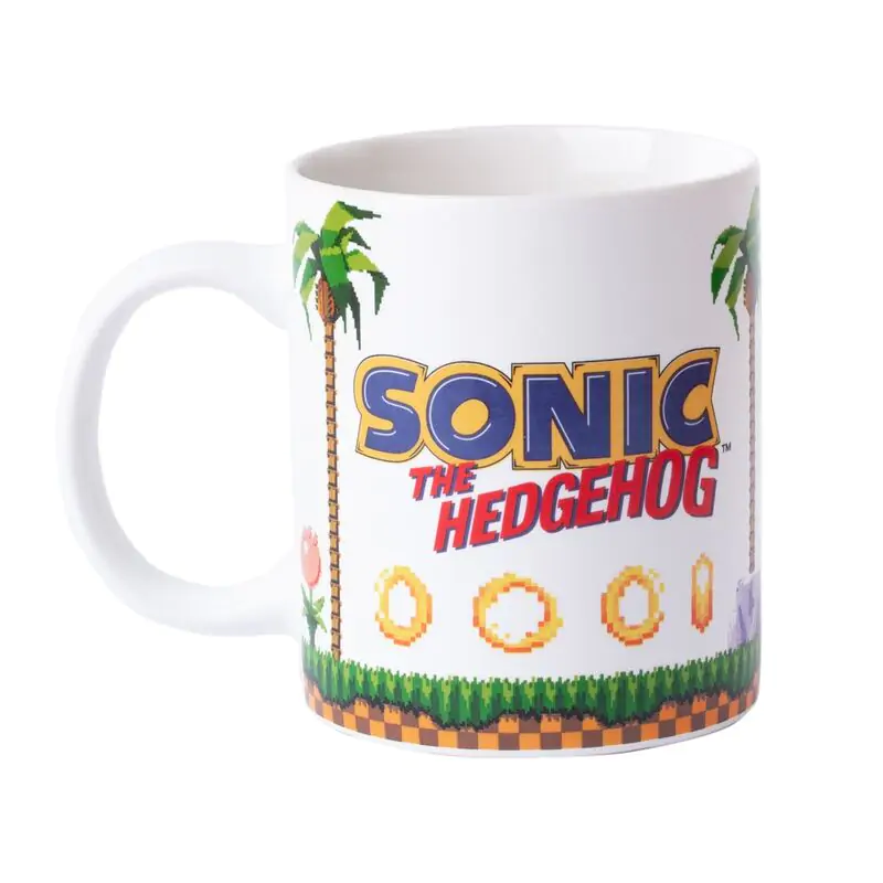 Sonic The Hedgehog Retro Pixel mug 350ml product photo