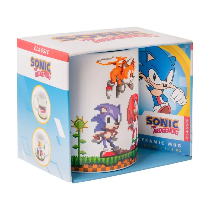 Sonic The Hedgehog Retro Pixel mug 350ml product photo