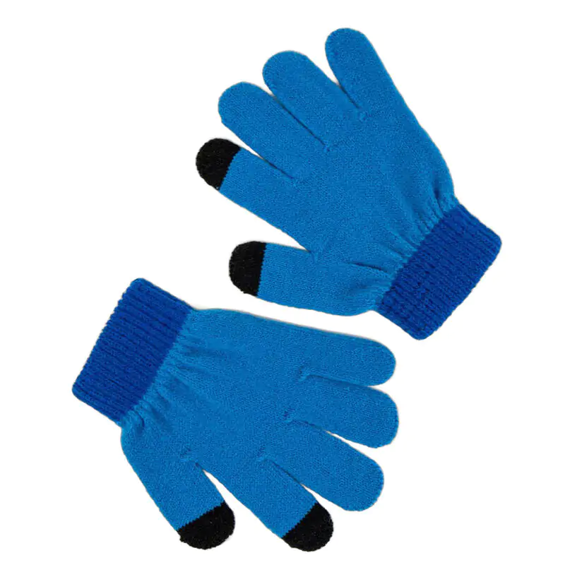Sonic The Hedgehog hat and gloves set product photo