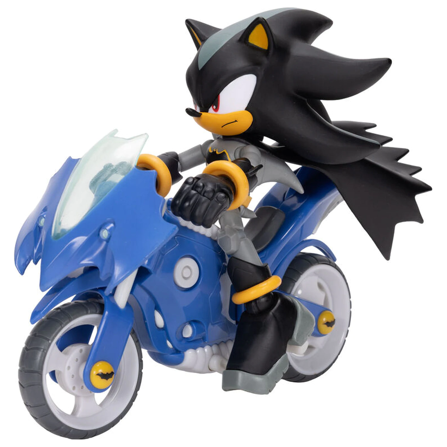 Sonic The Hedgehog Shadow with Batcycle figure 12cm product photo