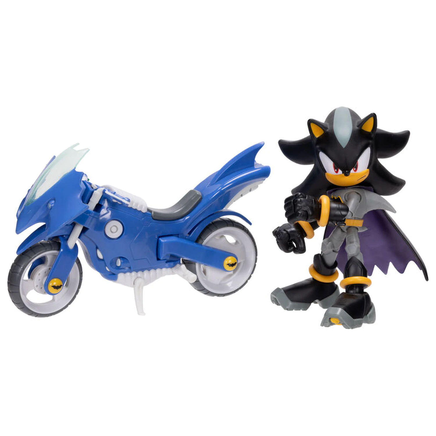 Sonic The Hedgehog Shadow with Batcycle figure 12cm product photo
