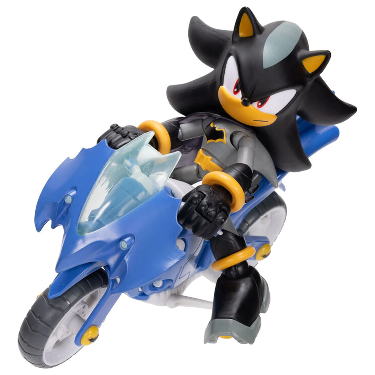Sonic The Hedgehog Shadow with Batcycle figure 12cm product photo