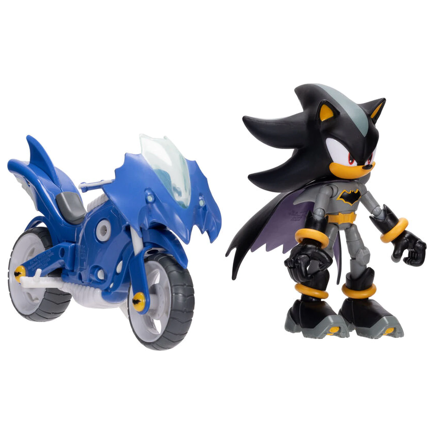 Sonic The Hedgehog Shadow with Batcycle figure 12cm product photo