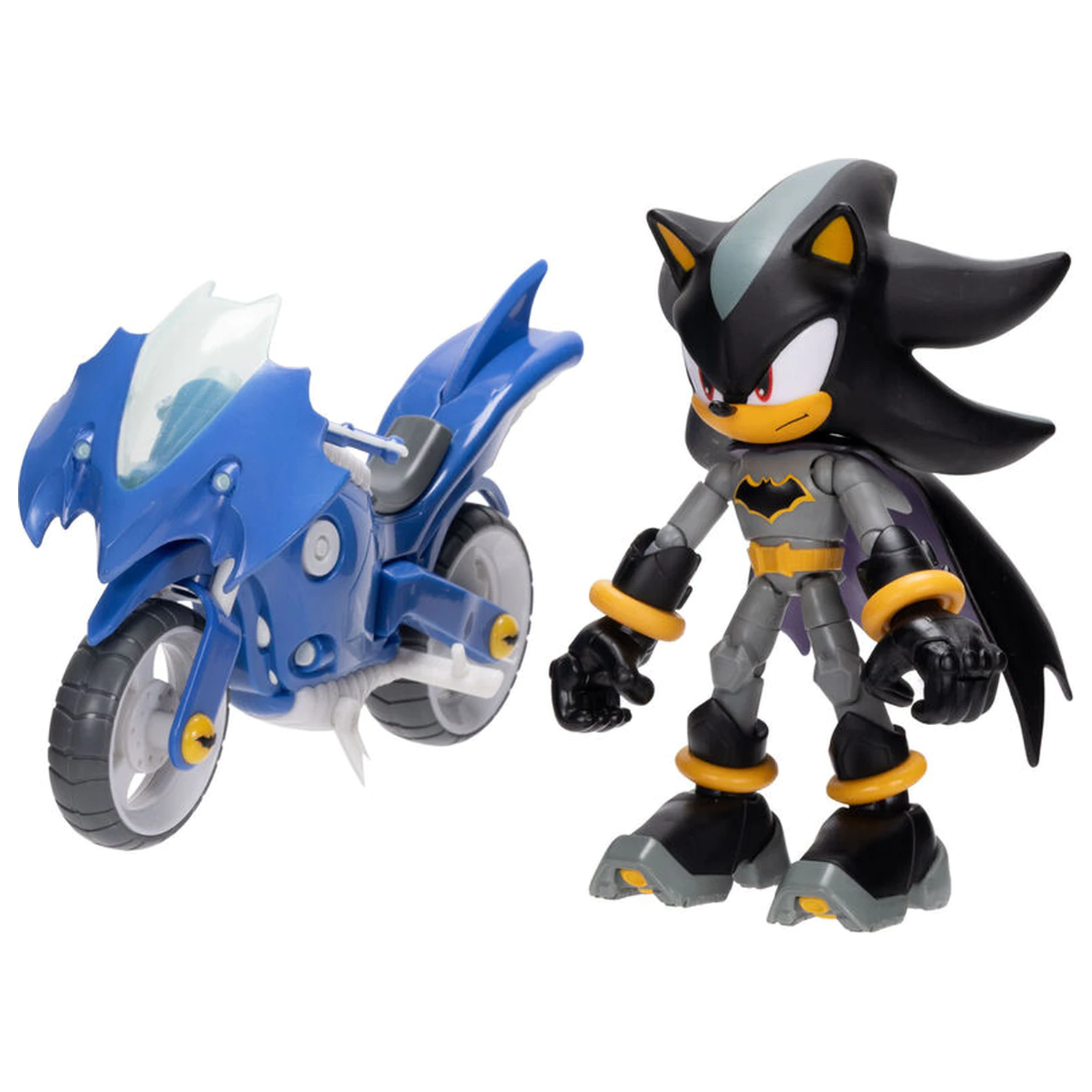 Sonic The Hedgehog Shadow with Batcycle figure 12cm product photo