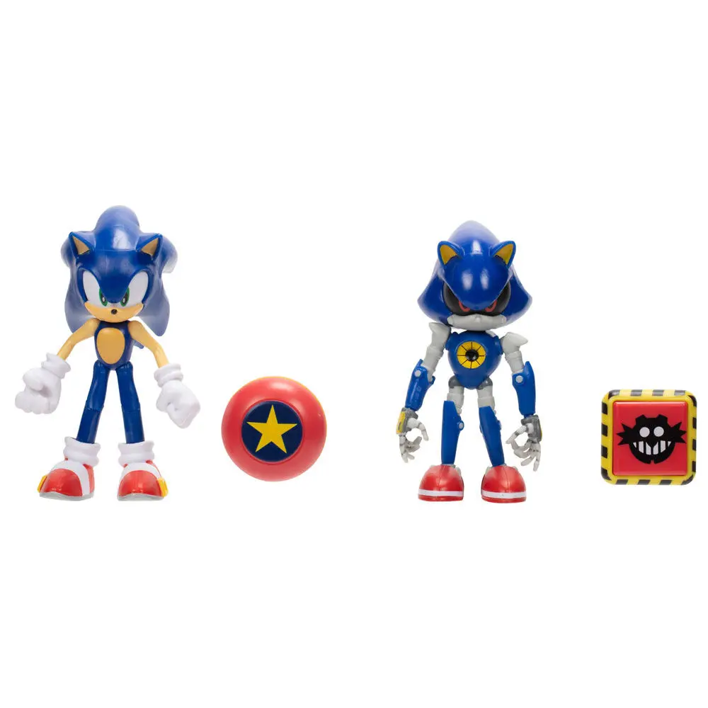 Sonic The Hedgehog Sonic & Metal Sonic set figures 10cm product photo