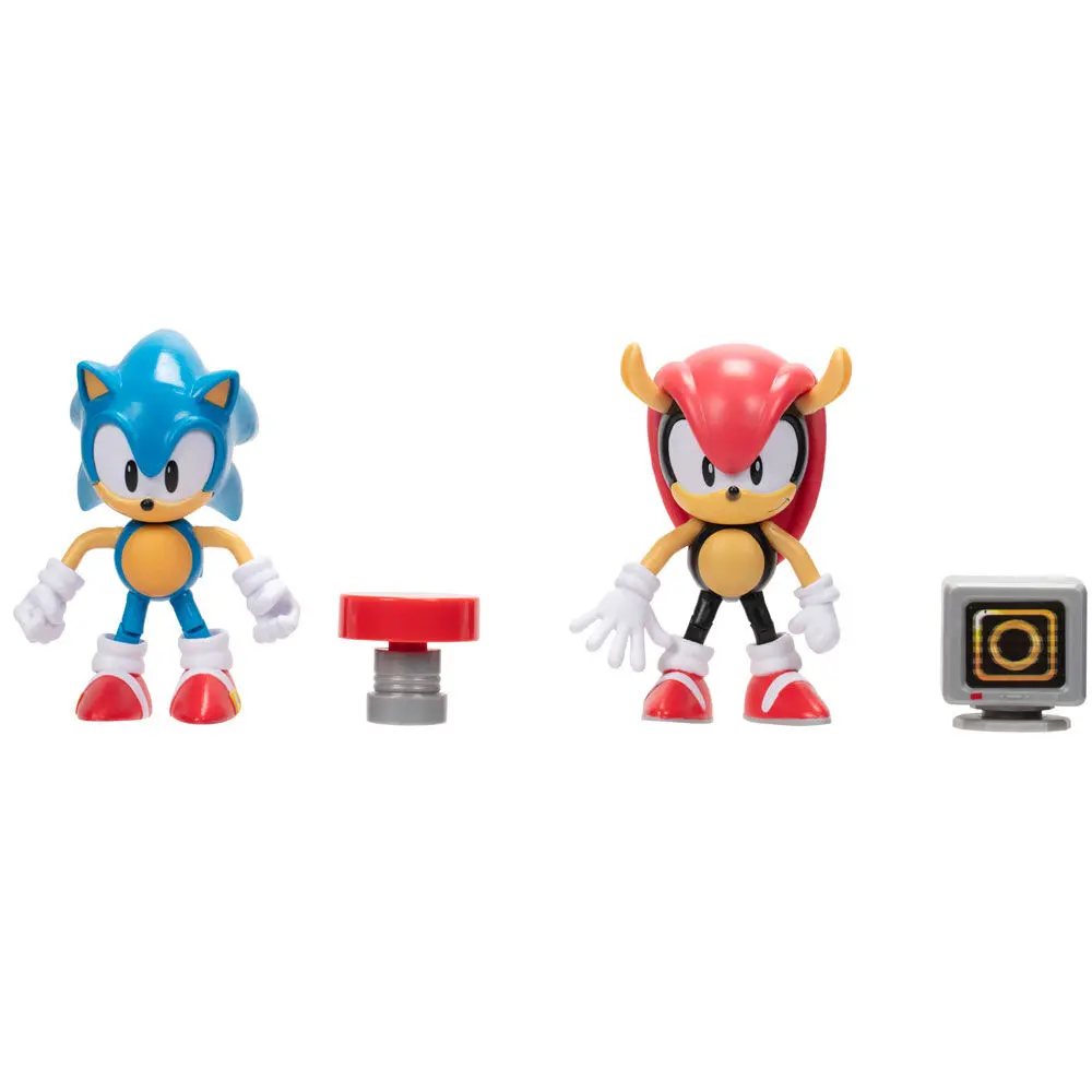 Sonic The Hedgehog Sonic & Mighty Sonic set figures 10cm termékfotó