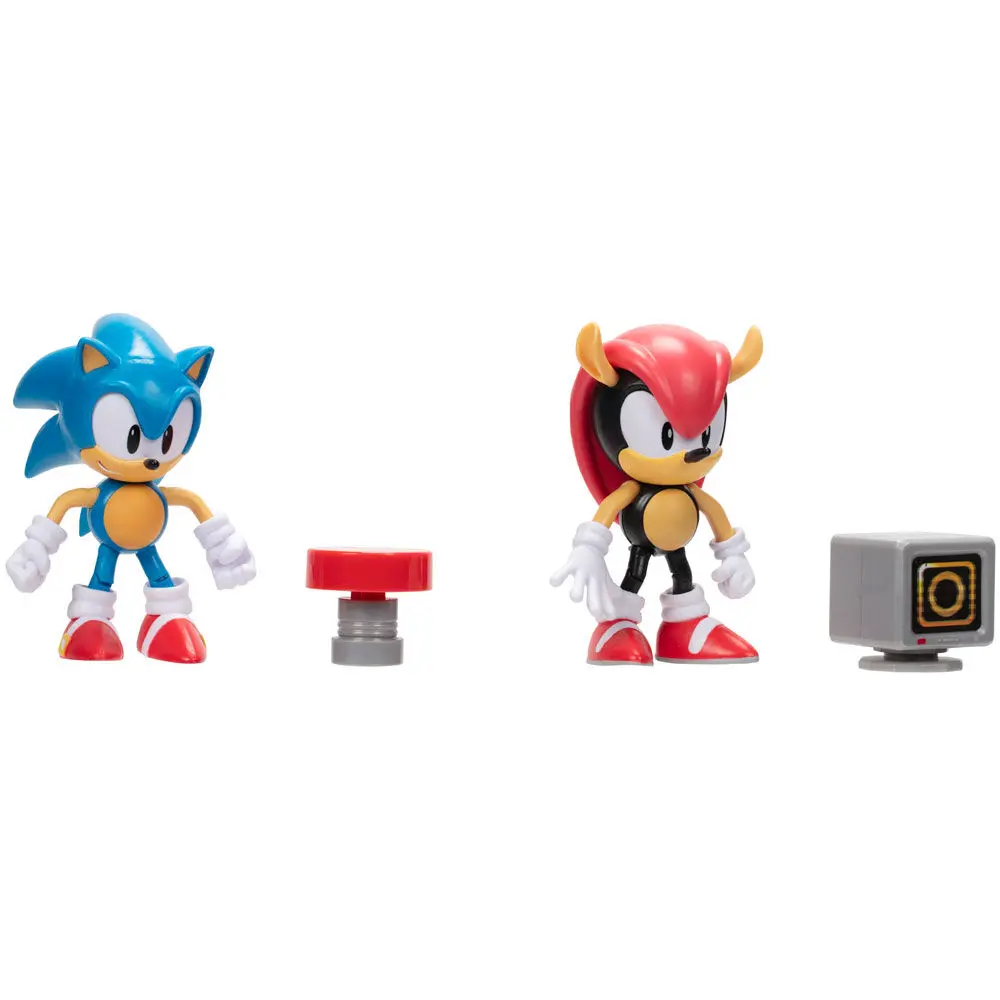 Sonic The Hedgehog Sonic & Mighty Sonic set figures 10cm product photo