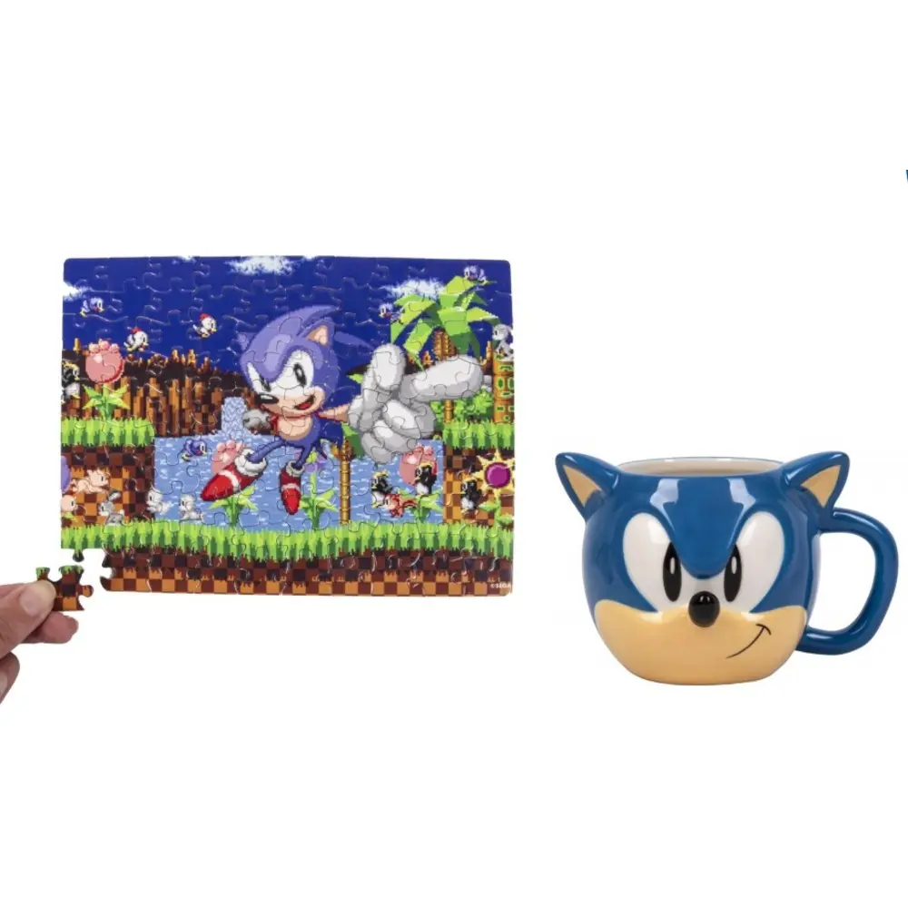 Sonic the Hedgehog Mug & Jigsaw Puzzle Set Sonic termékfotó