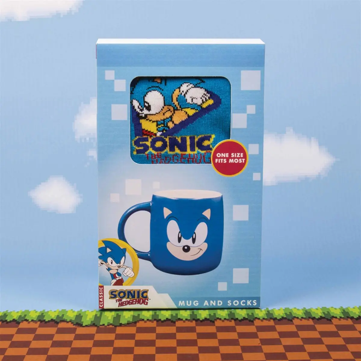 Sonic the Hedgehog Mug & Socks Set Sonic termékfotó