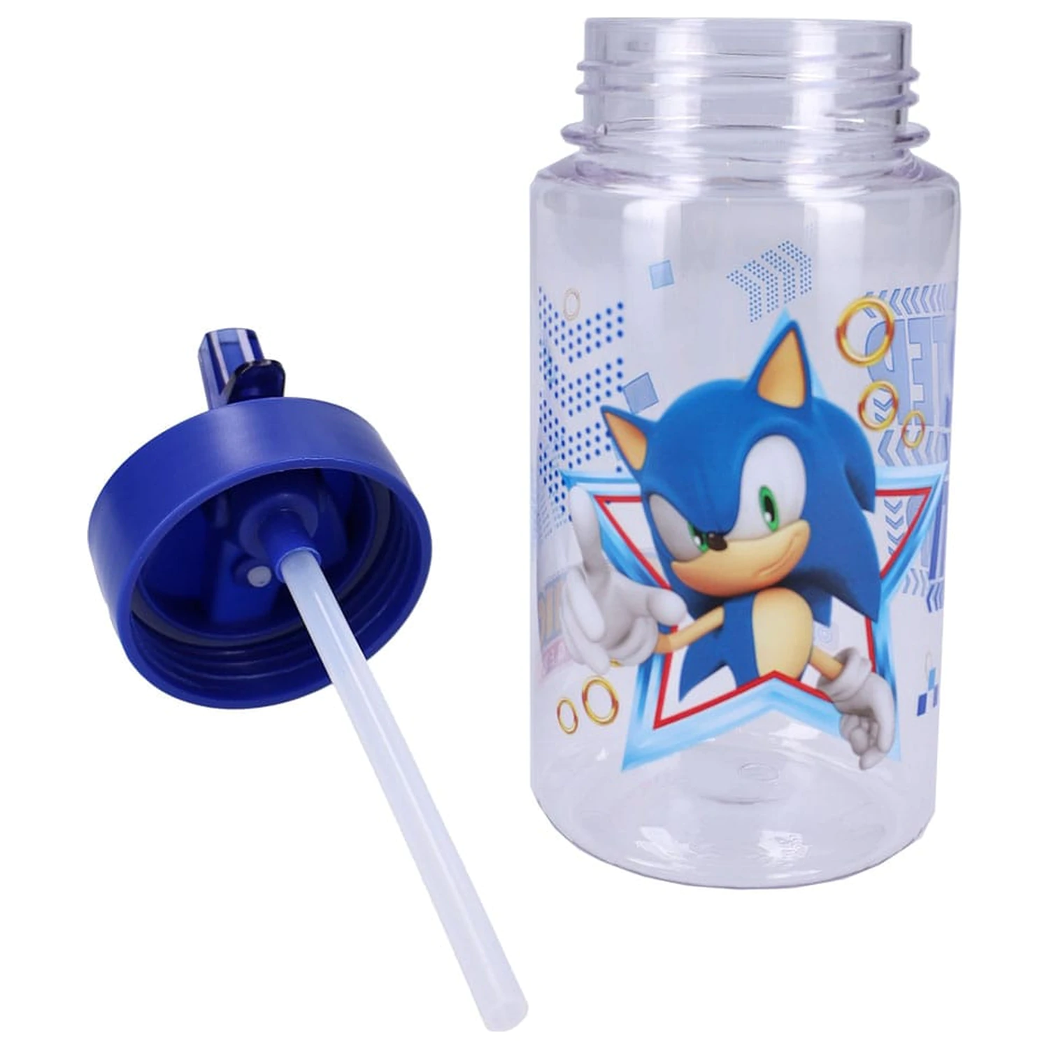 Sonic the Hedgehog Water Bottle Sonic Drink Up product photo