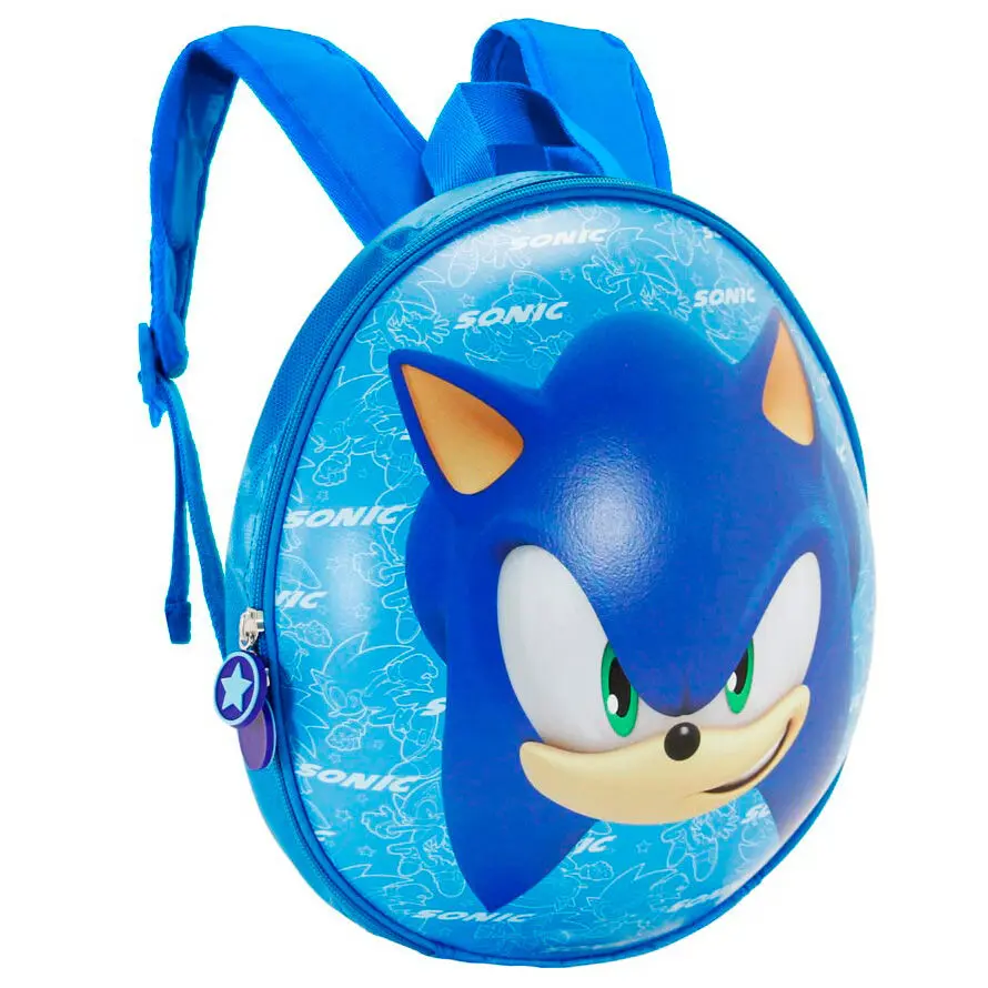 Sonic The Hedgehog Sonic Eggy backpack 28cm product photo