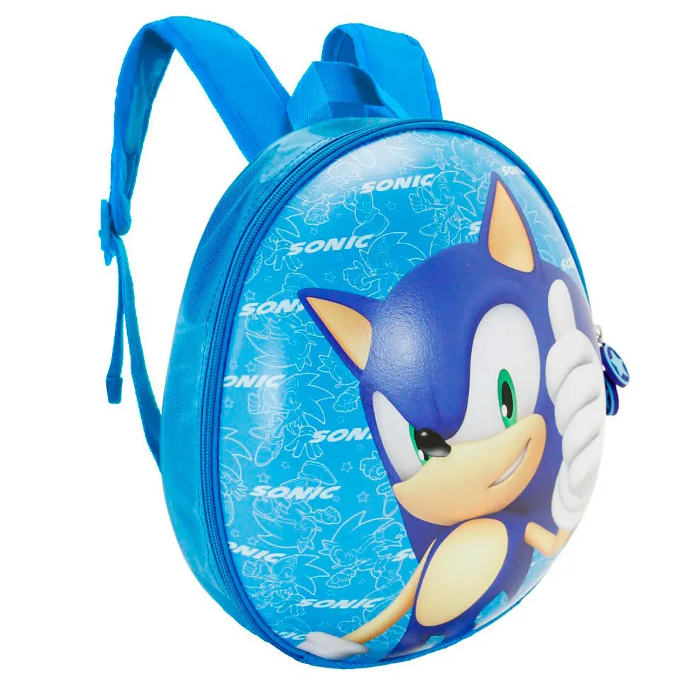 Sonic The Hedgehog Sonic Eggy backpack 28cm product photo