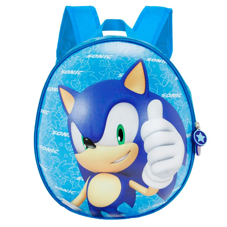 Sonic The Hedgehog Sonic Eggy backpack 28cm product photo