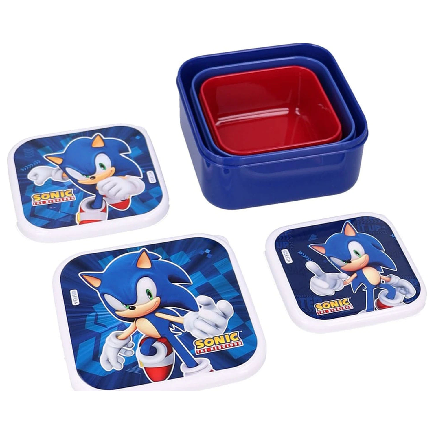 Sonic the Hedgehog Snack Box Set Sonic Fresh Bites product photo