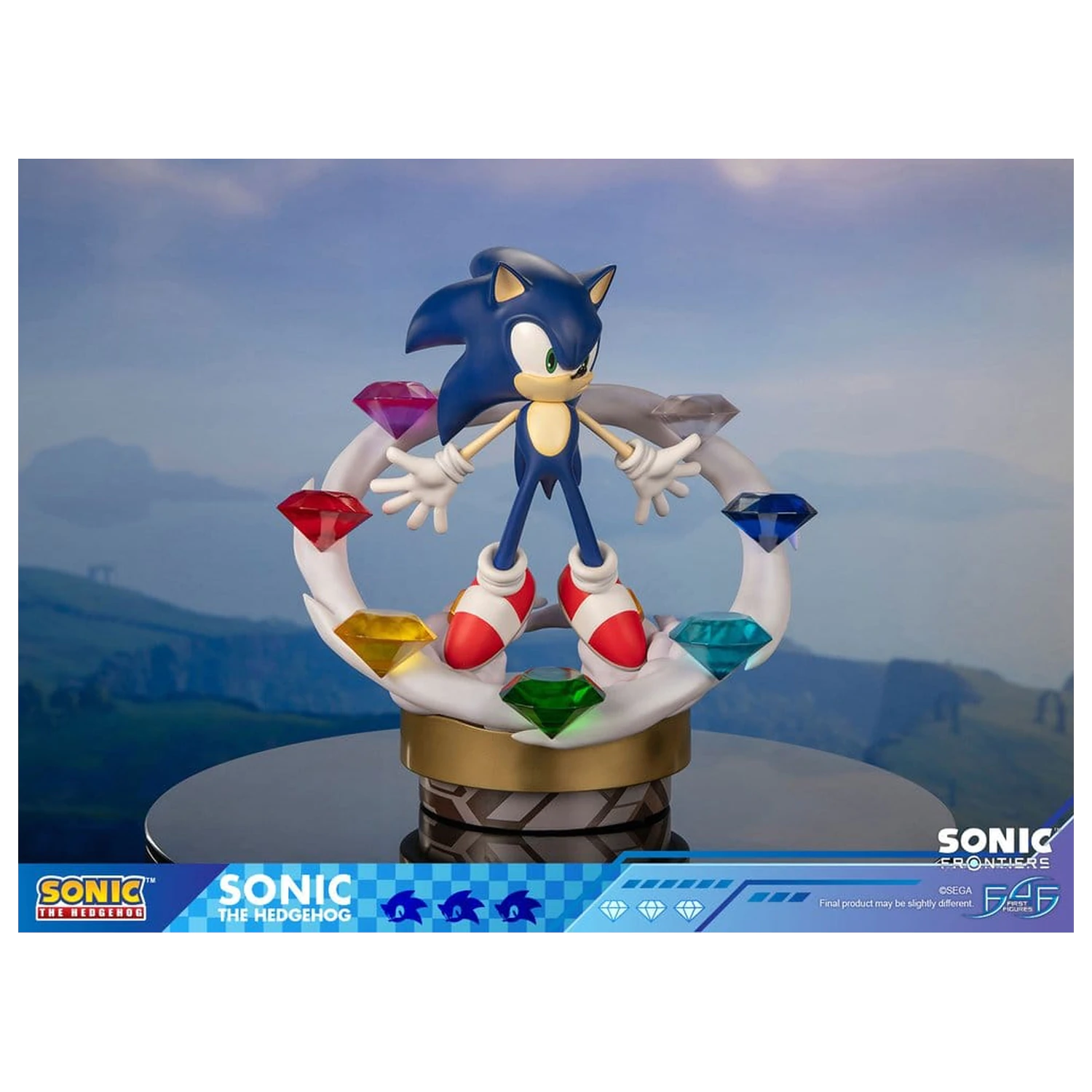 Sonic The Hedgehog Sonic Frontiers Resin Statue Sonic 42 cm product photo