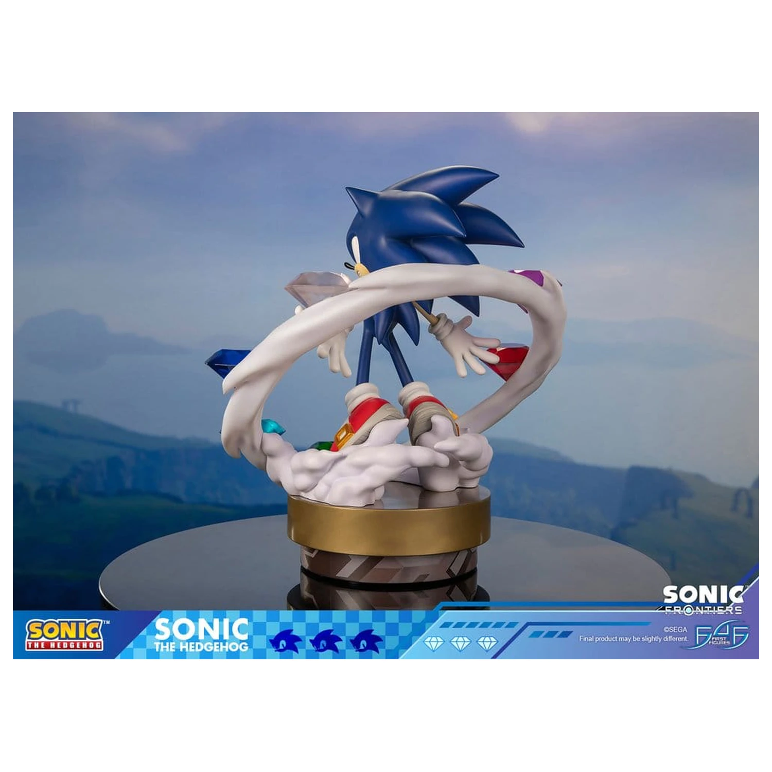 Sonic The Hedgehog Sonic Frontiers Resin Statue Sonic 42 cm product photo