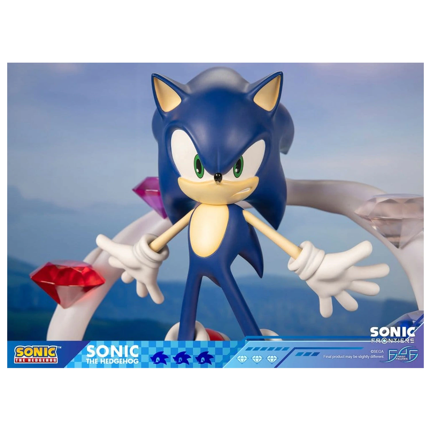 Sonic The Hedgehog Sonic Frontiers Resin Statue Sonic 42 cm product photo