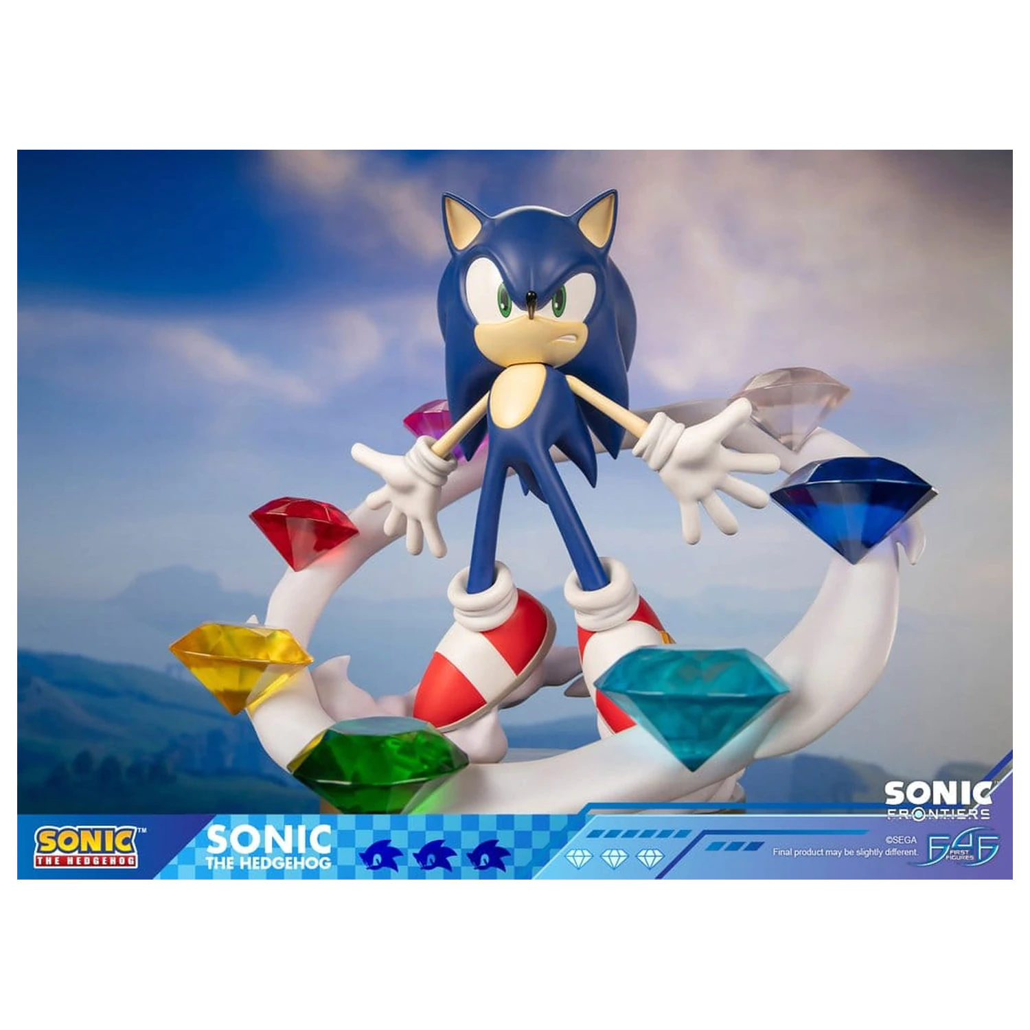 Sonic The Hedgehog Sonic Frontiers Resin Statue Sonic 42 cm product photo