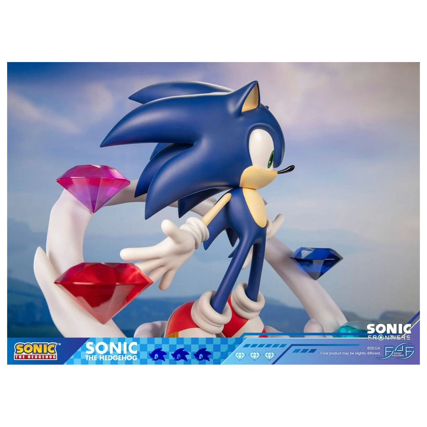 Sonic The Hedgehog Sonic Frontiers Resin Statue Sonic 42 cm product photo
