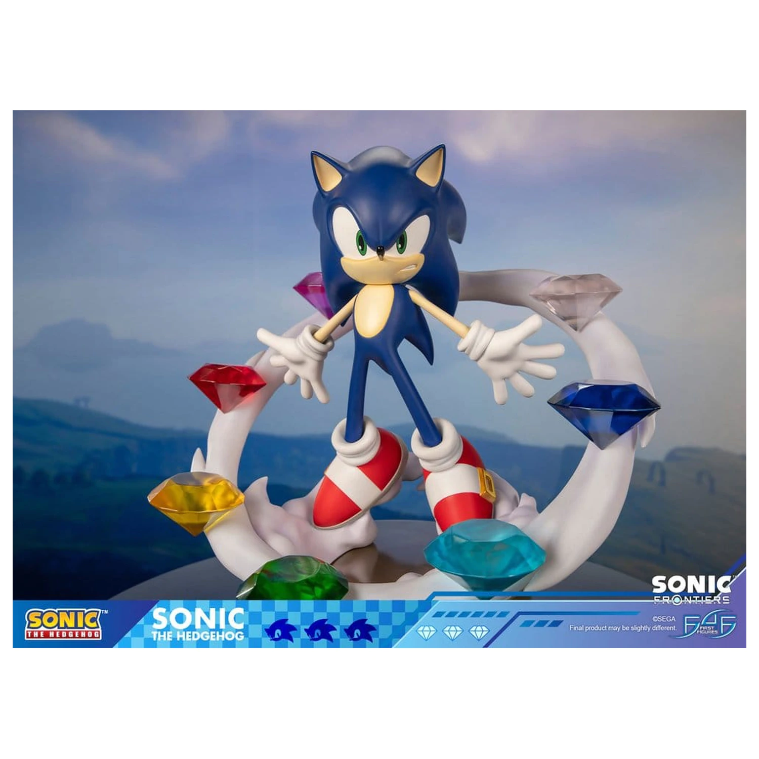 Sonic The Hedgehog Sonic Frontiers Resin Statue Sonic 42 cm product photo