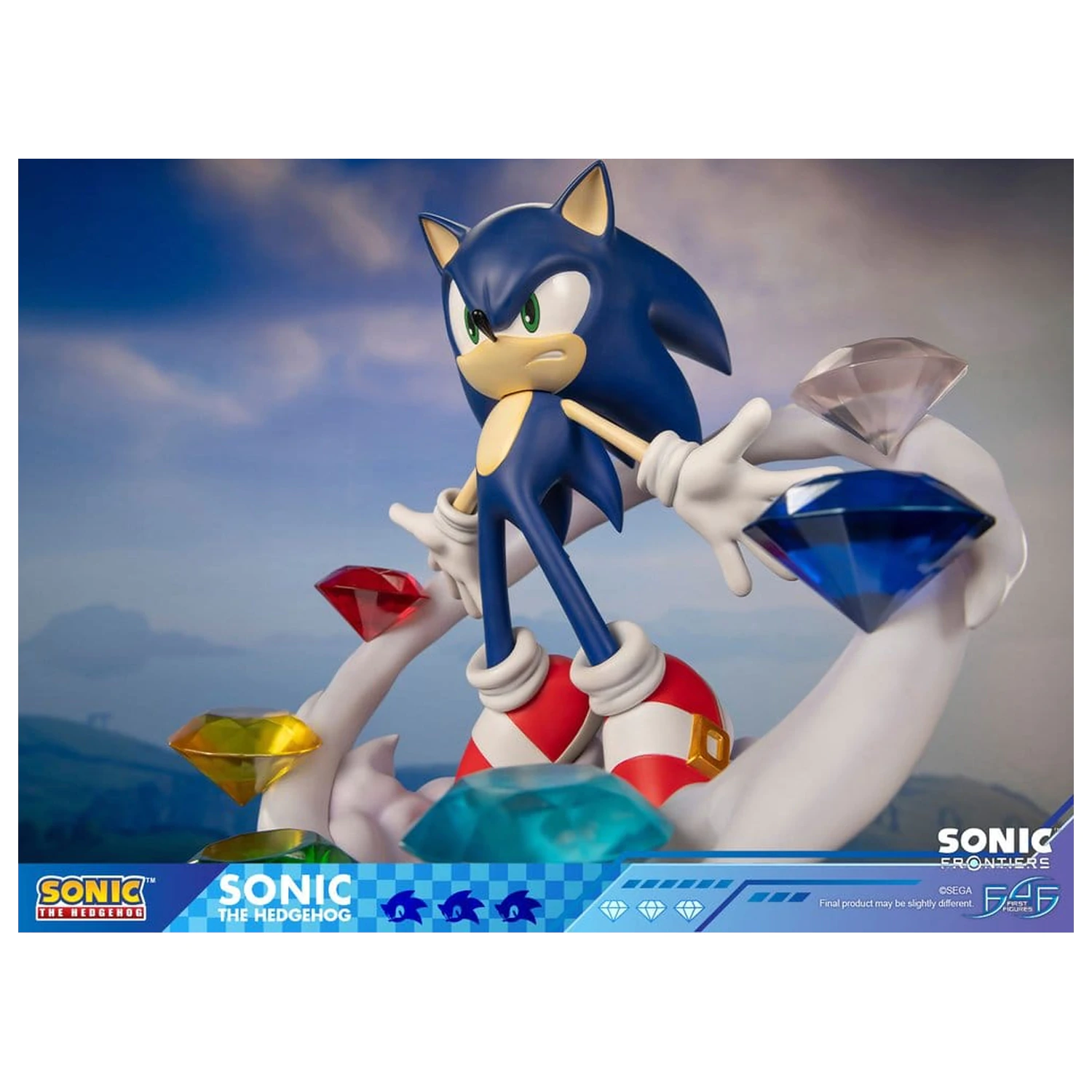 Sonic The Hedgehog Sonic Frontiers Resin Statue Sonic 42 cm product photo