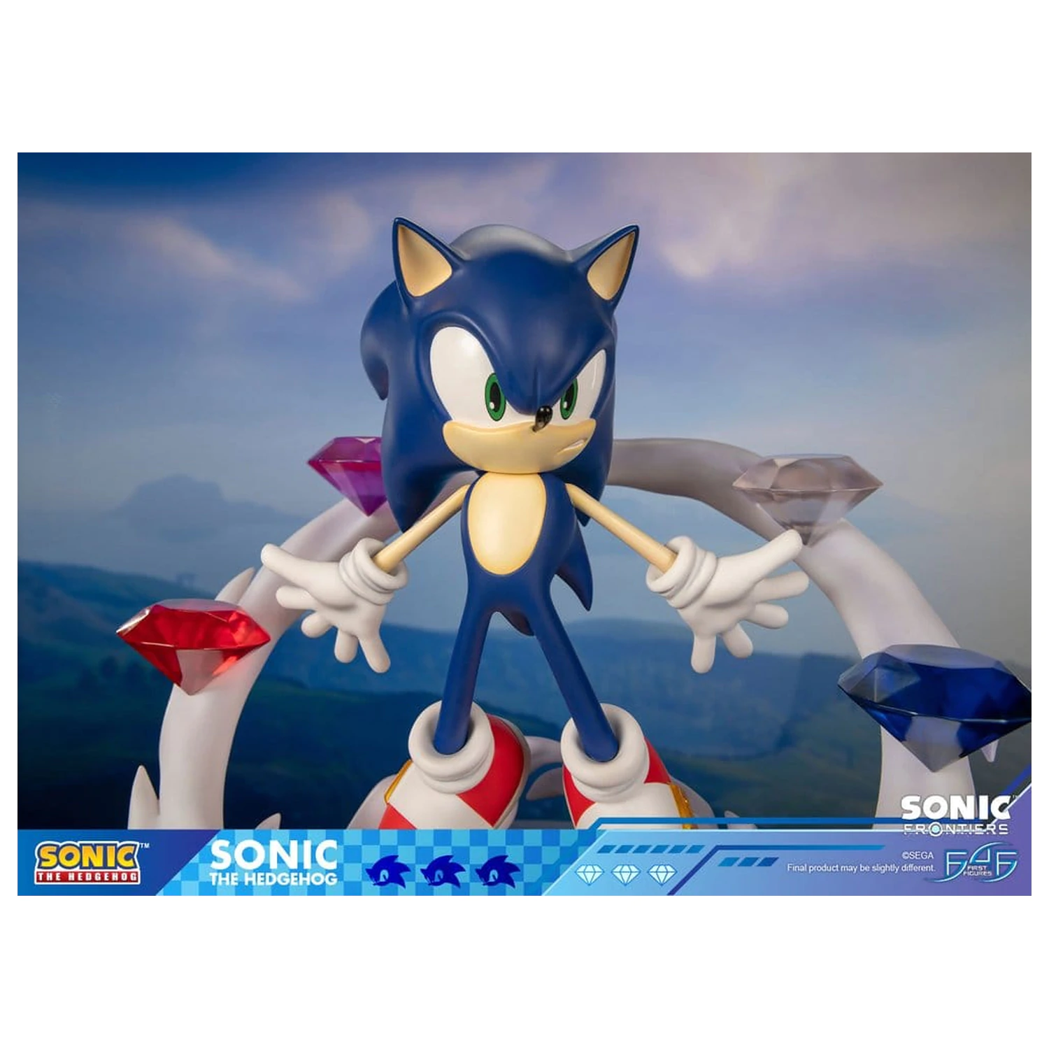 Sonic The Hedgehog Sonic Frontiers Resin Statue Sonic 42 cm product photo