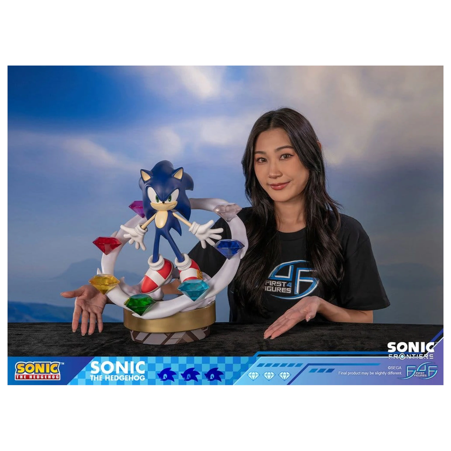 Sonic The Hedgehog Sonic Frontiers Resin Statue Sonic 42 cm product photo