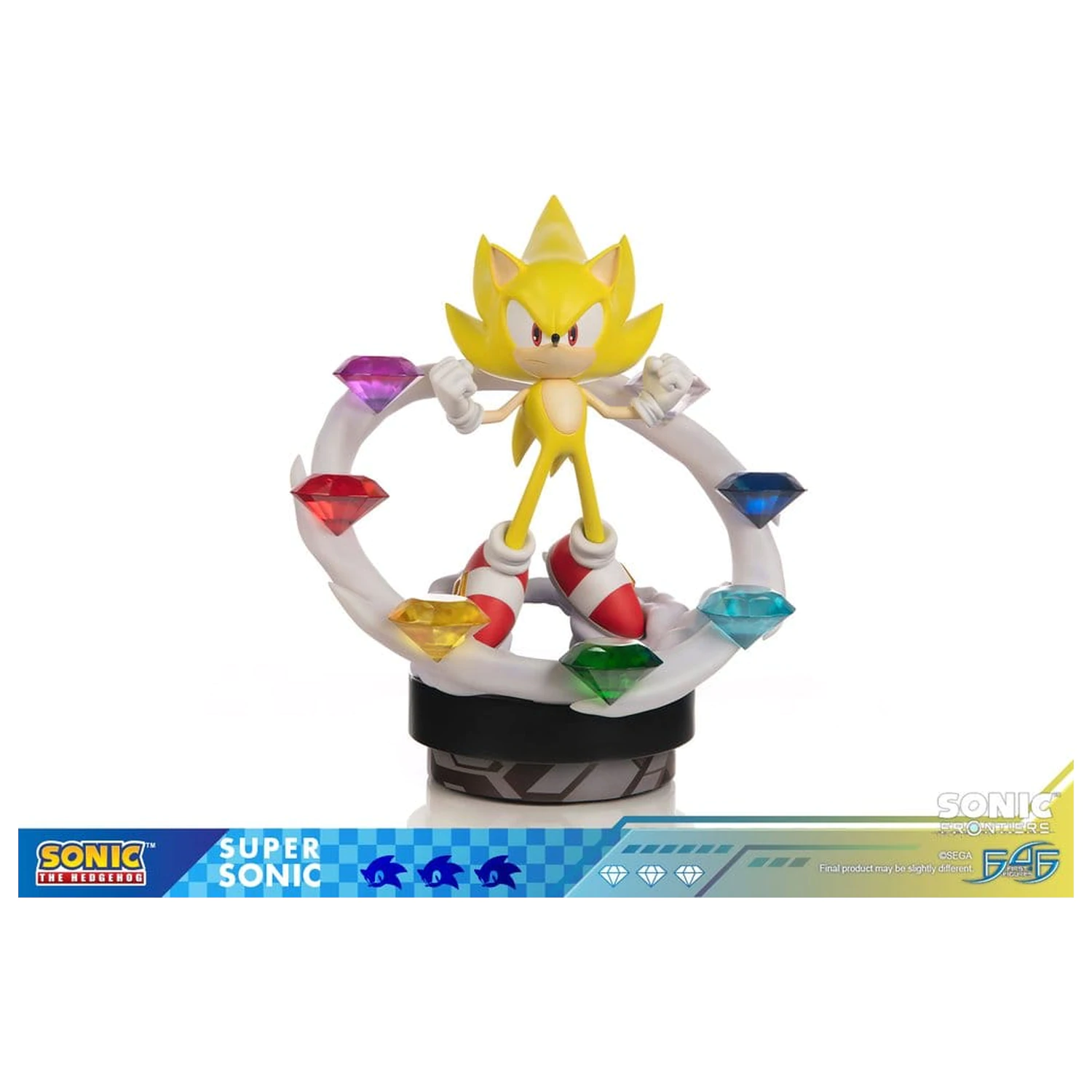 Sonic The Hedgehog Sonic Frontiers Resin Statue Super Sonic 45 cm product photo