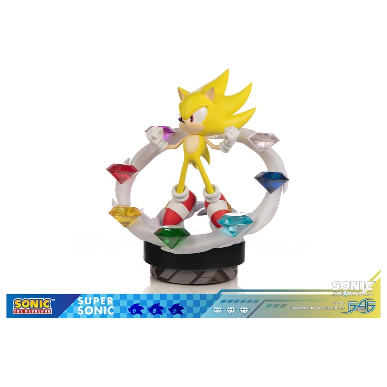 Sonic The Hedgehog Sonic Frontiers Resin Statue Super Sonic 45 cm product photo