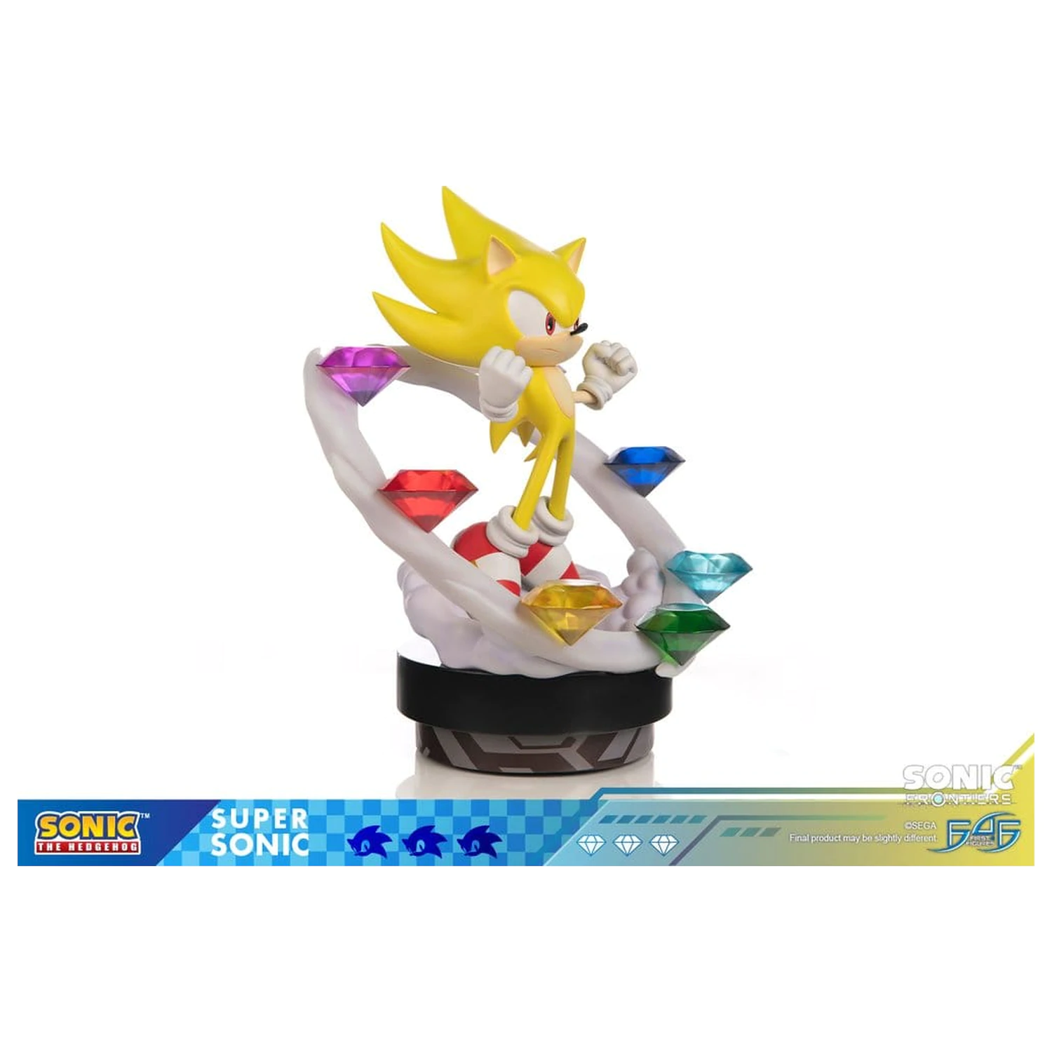 Sonic The Hedgehog Sonic Frontiers Resin Statue Super Sonic 45 cm product photo