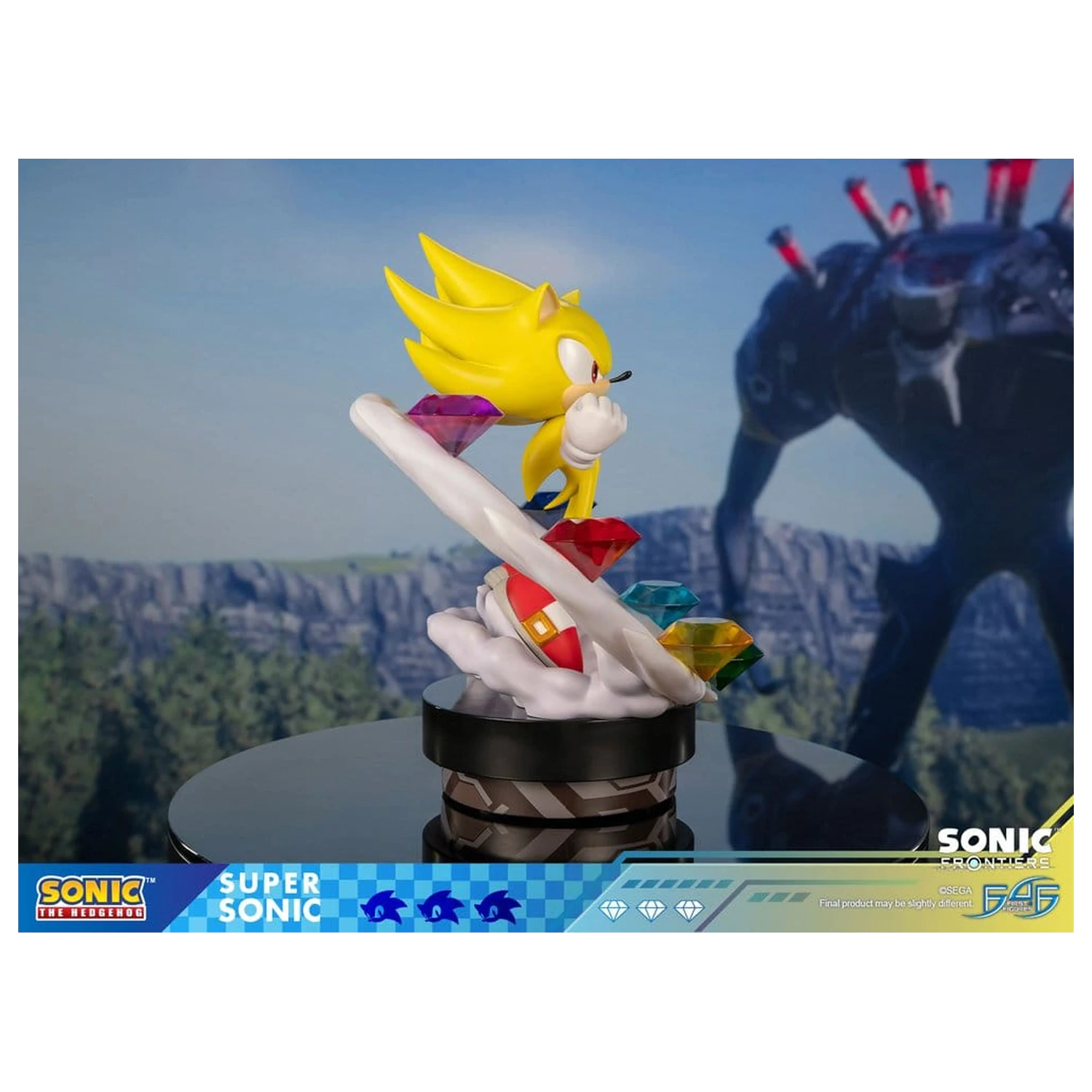 Sonic The Hedgehog Sonic Frontiers Resin Statue Super Sonic 45 cm product photo