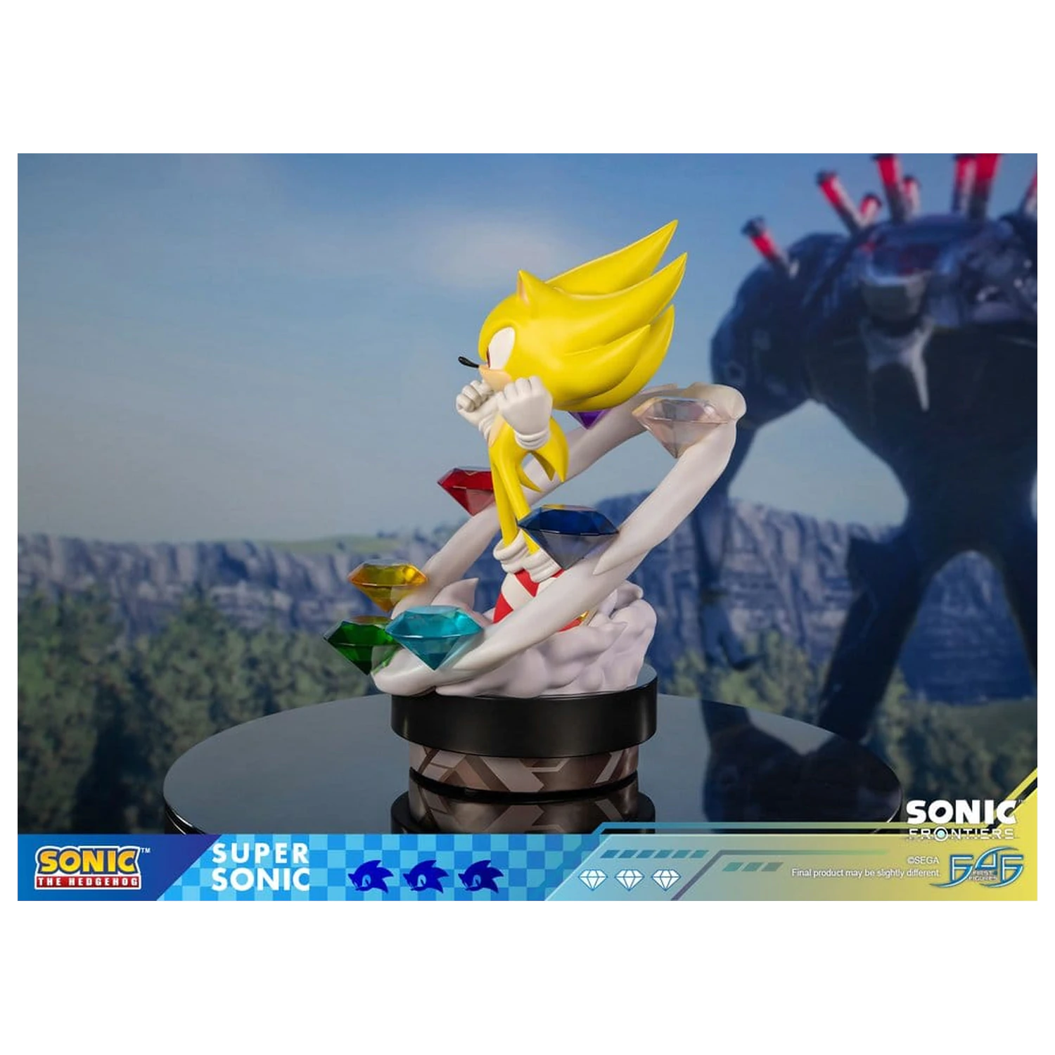 Sonic The Hedgehog Sonic Frontiers Resin Statue Super Sonic 45 cm product photo