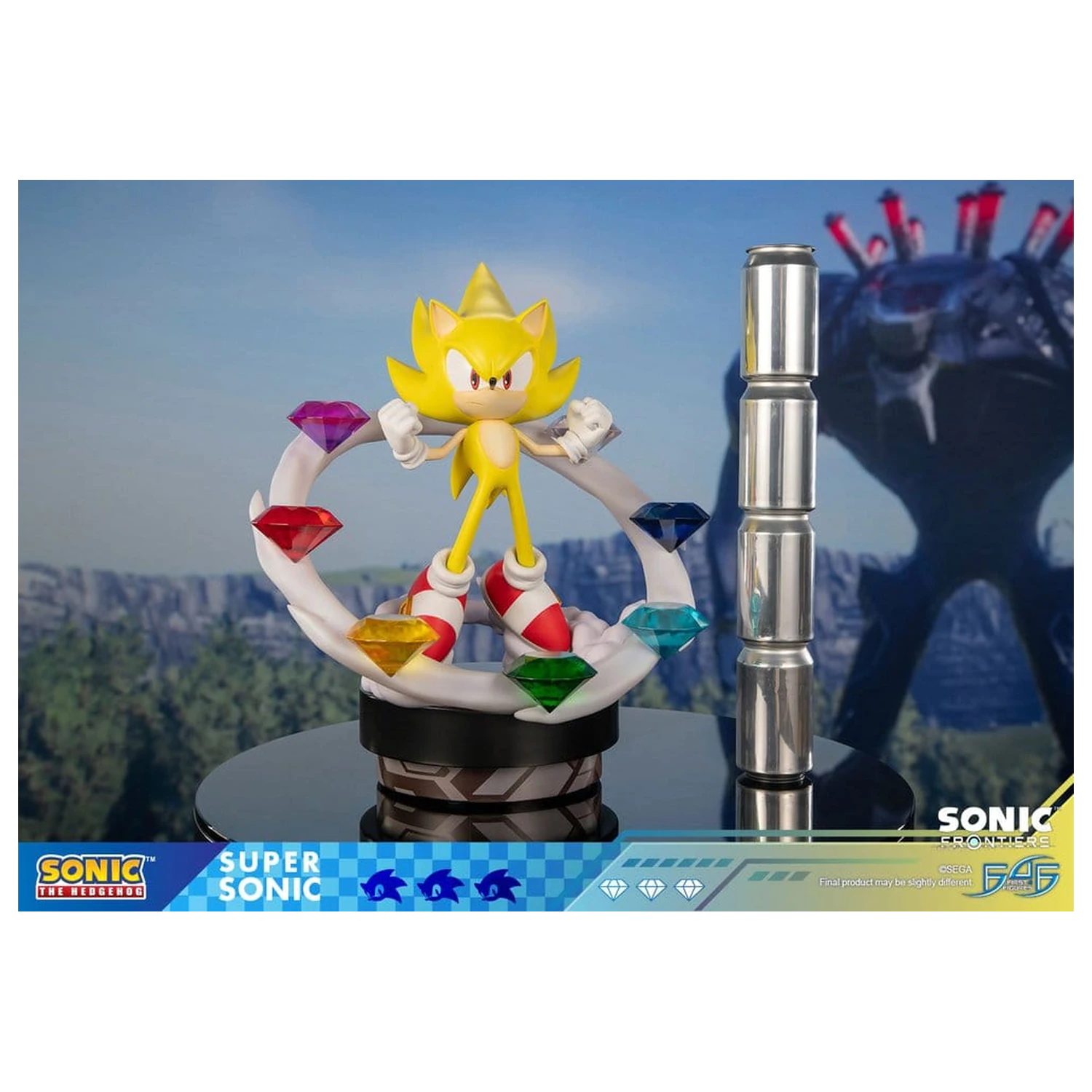 Sonic The Hedgehog Sonic Frontiers Resin Statue Super Sonic 45 cm product photo