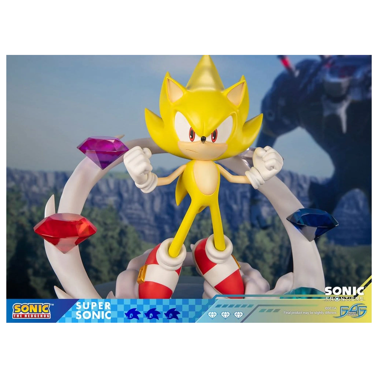 Sonic The Hedgehog Sonic Frontiers Resin Statue Super Sonic 45 cm product photo