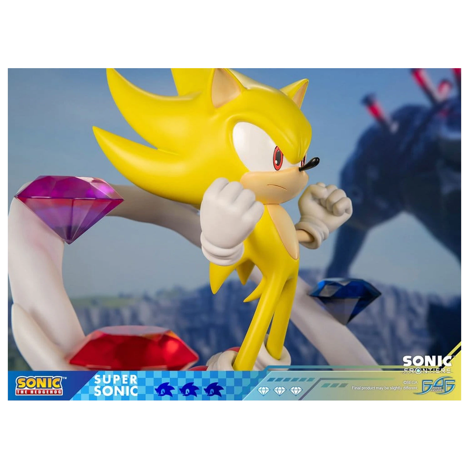 Sonic The Hedgehog Sonic Frontiers Resin Statue Super Sonic 45 cm product photo
