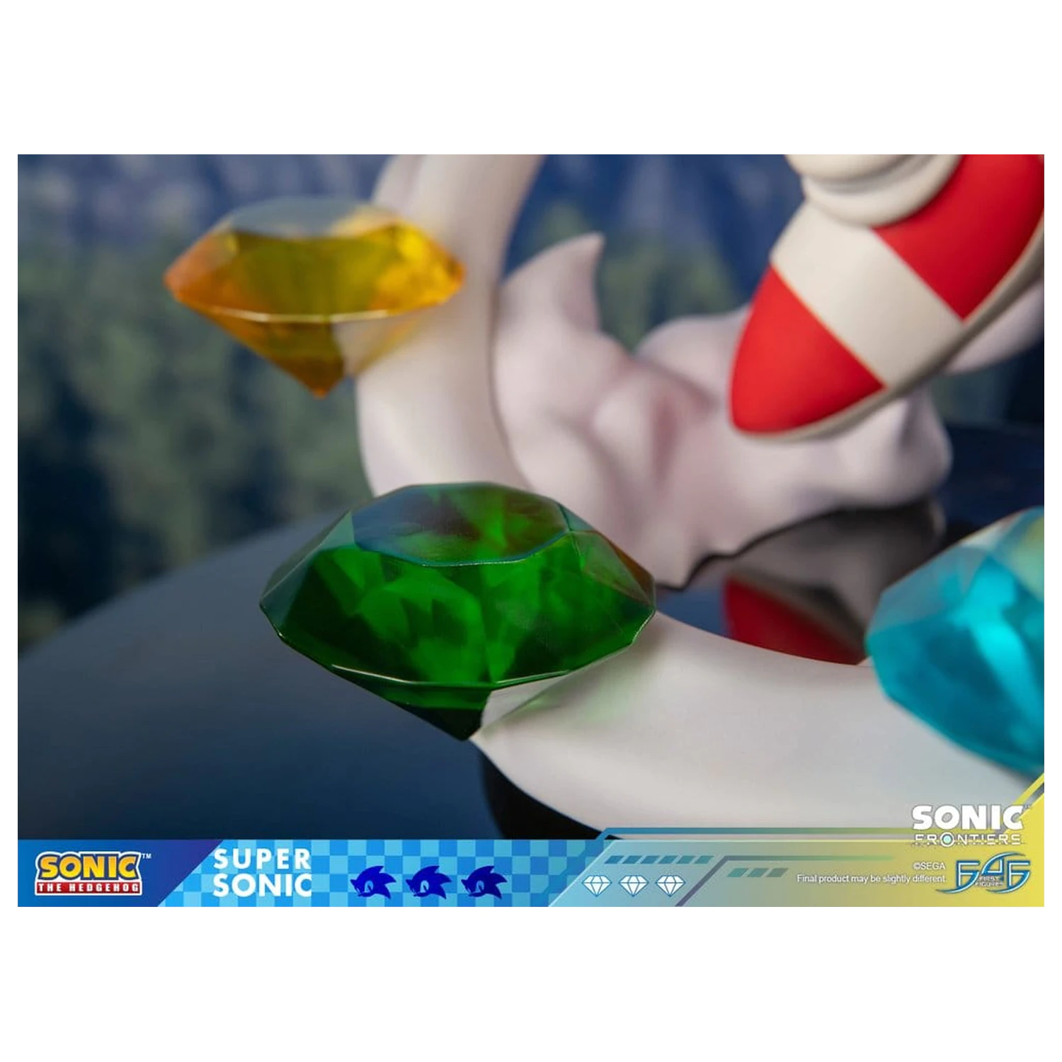 Sonic The Hedgehog Sonic Frontiers Resin Statue Super Sonic 45 cm product photo