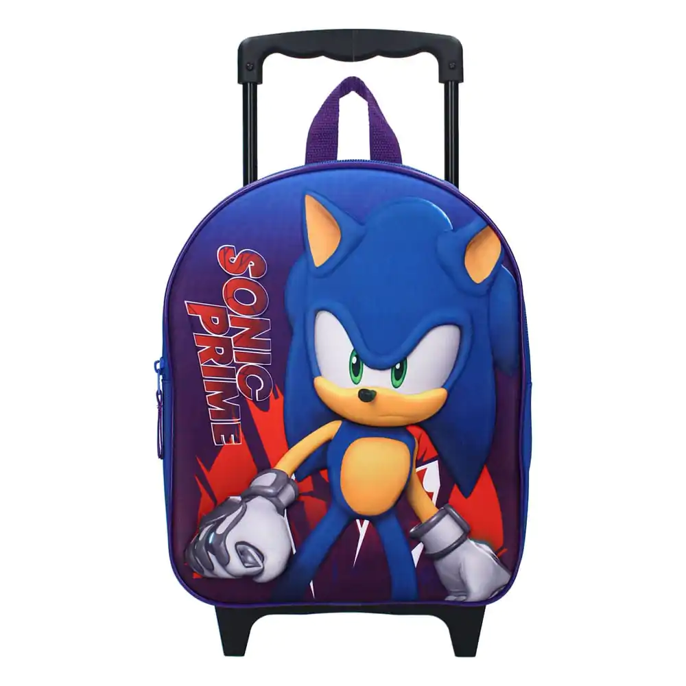 Sonic the Hedgehog Trolley Backpack 3D Sonic Prime Great Escapes 32 cm product photo